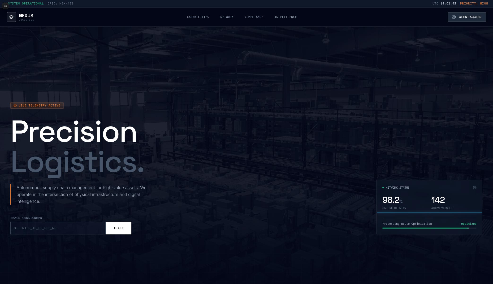 Precision Logistics