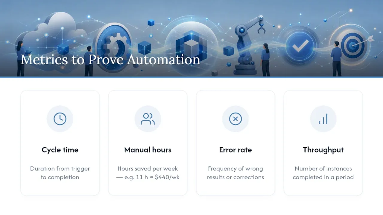 How Do You Prove Automation Is Actually Working? - overview diagram
