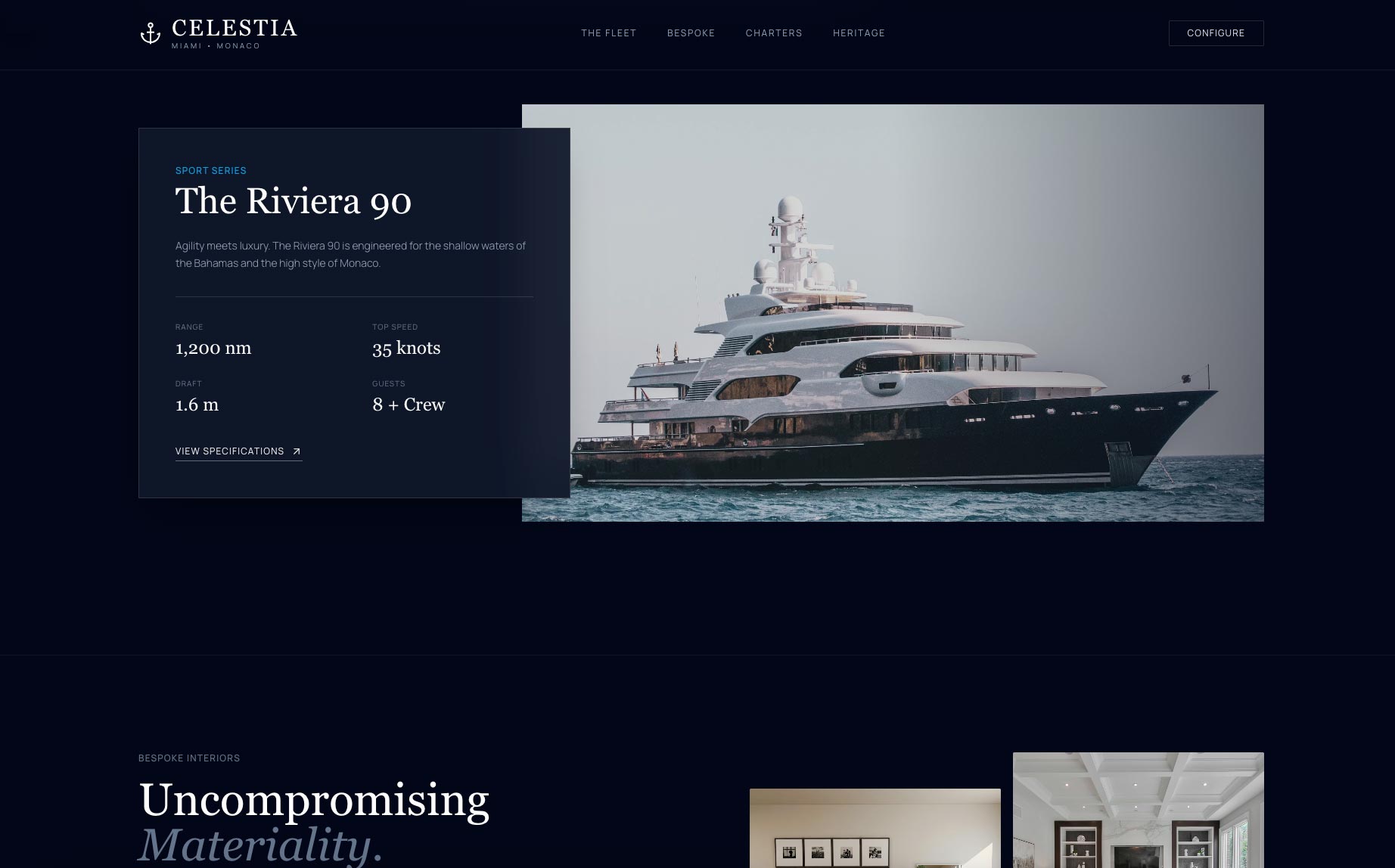 Celestia portfolio view